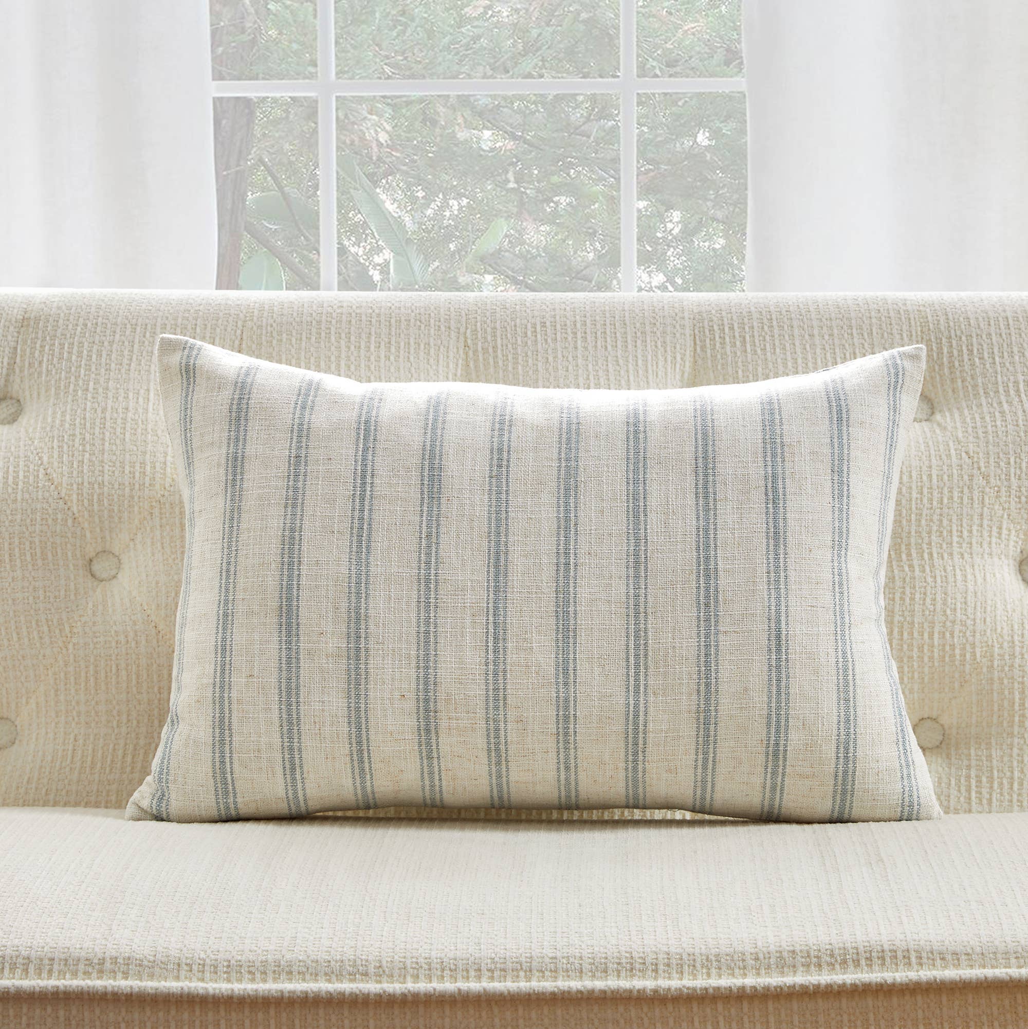 HUIRESOURCE – wholesale Throw/decorative pillow – French Stripe Throw Pillows  3 colors, 7 sizes and more1