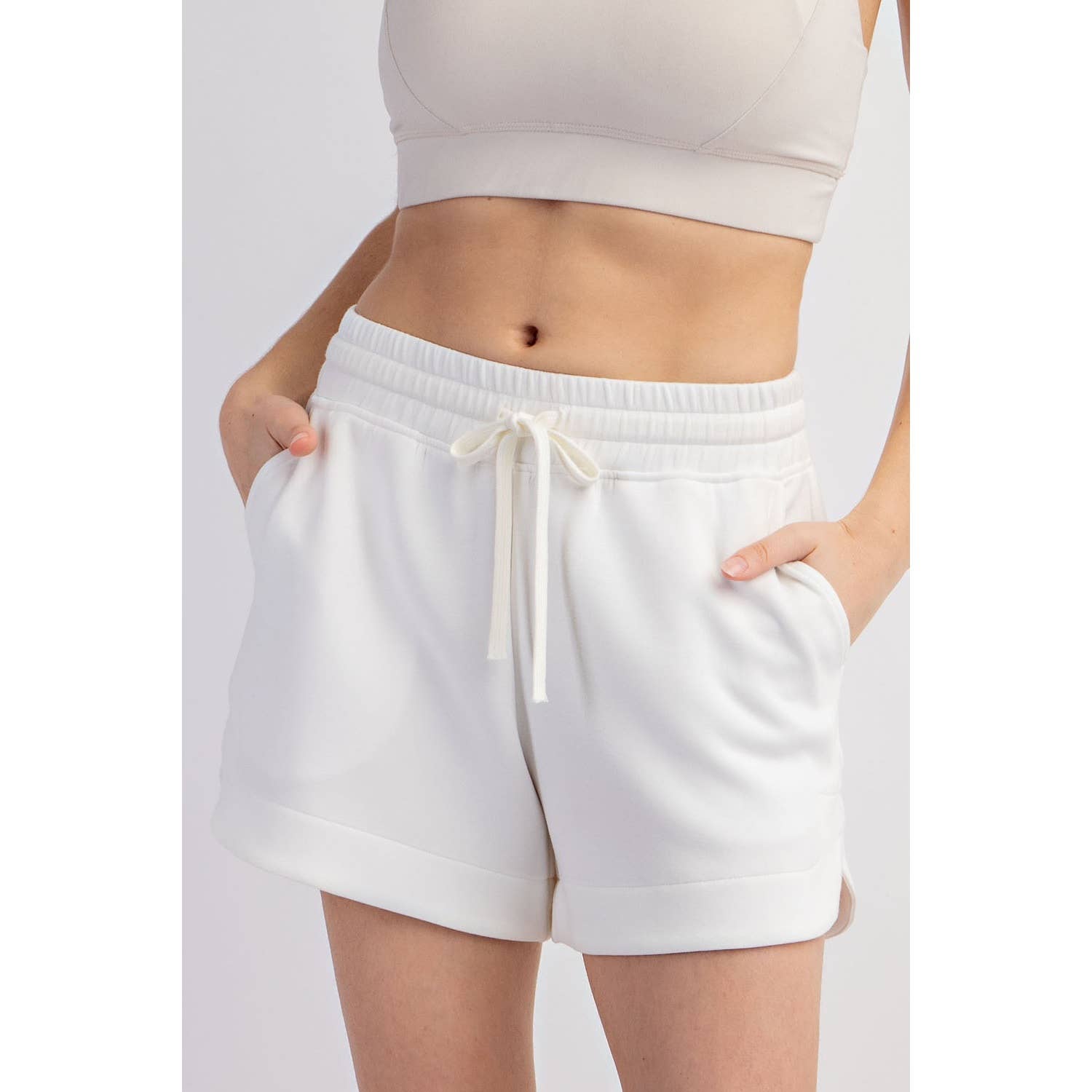 Rae Mode - Wholesale Athletic Shorts - Women's - MODAL SCUBA SHORT PANTS26
