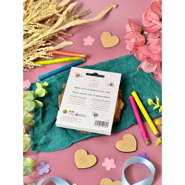 Little Green Gifts – wholesale Coloured pencil – Colouring Pencils - Choice Of Designs (TU-6)8