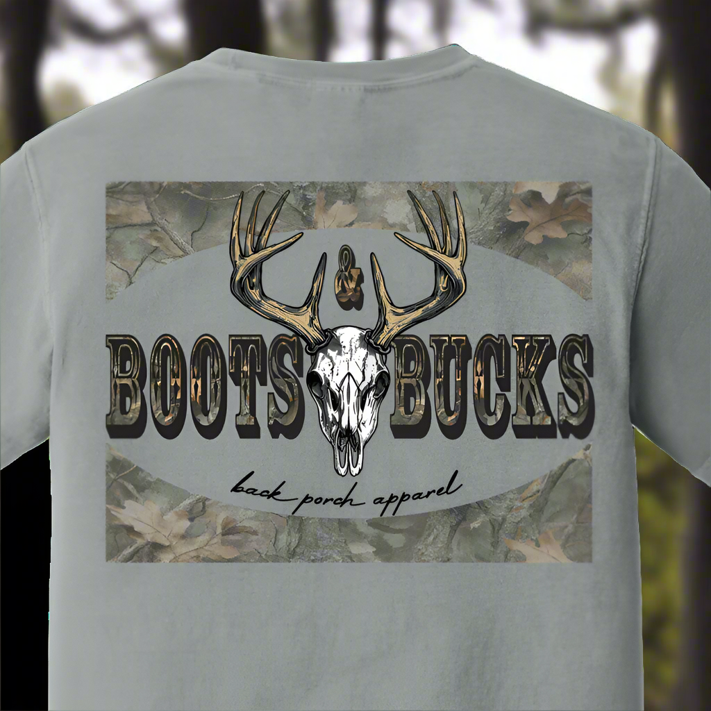 Turnmeyers - Wholesale Shirt - Unisex - Boots And Bucks Short Sleeve T-Shirt0
