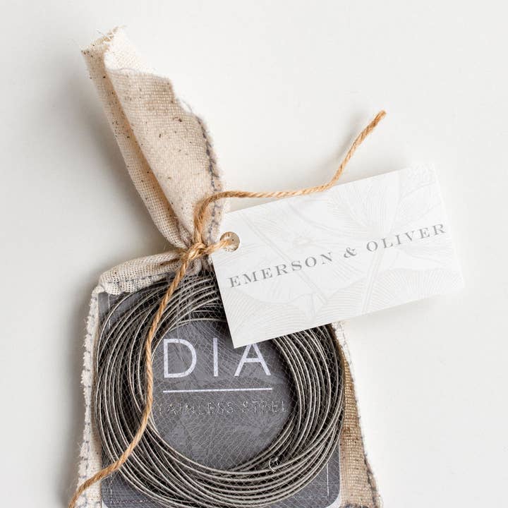 EMERSON & OLIVER - Wholesale Jewelry Set - Stainless Steel Dia® Bracelets