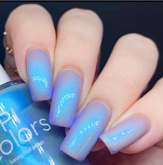 PI Colors - Wholesale Nail Polish - Cloud Rainbow.303 Blue Nail Polish4