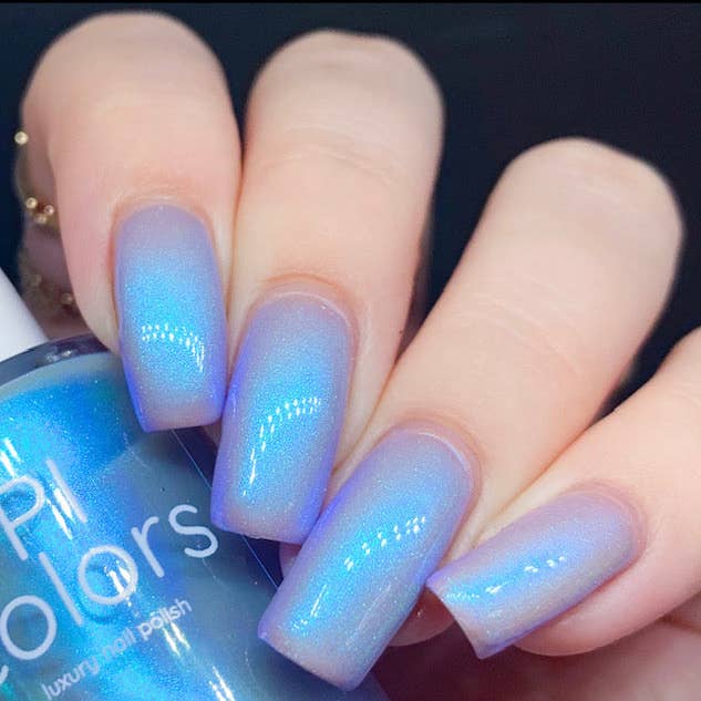 PI Colors - Wholesale Nail Polish - Cloud Rainbow.303 Blue Nail Polish4