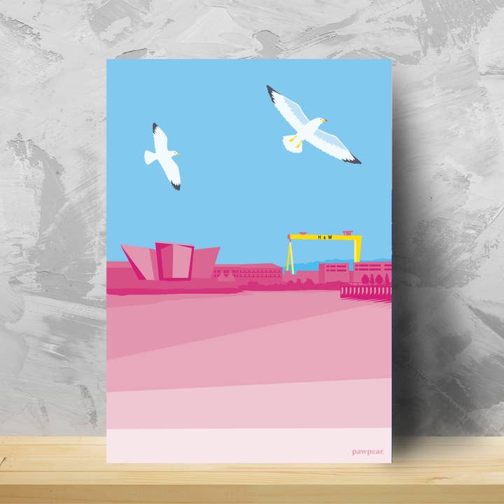Belfast Print voor wholesale door Pawpear