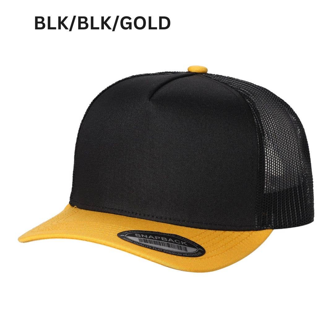 Burzip collection - Wholesale Trucker Hat - Unisex - TCM 2TONE - 5PANEL TC MESH 2TONE 5TRTM 3