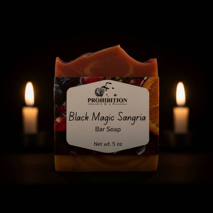 Prohibition Soap - Wholesale Bar Soap - Black Magic Sangria2