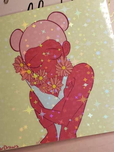 Joy as Radiant as the Sun Sticker for wholesale by Boundless Creation (AsarDraws)