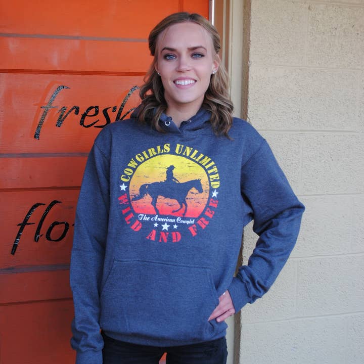 Wild & Free - Hoodie for wholesale by Country Barn USA