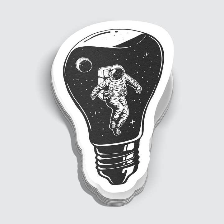 Adhesivo para bombilla flotante con diseño de astronauta, 3 pulgadas para venta al por mayor de Mimic Gaming Co