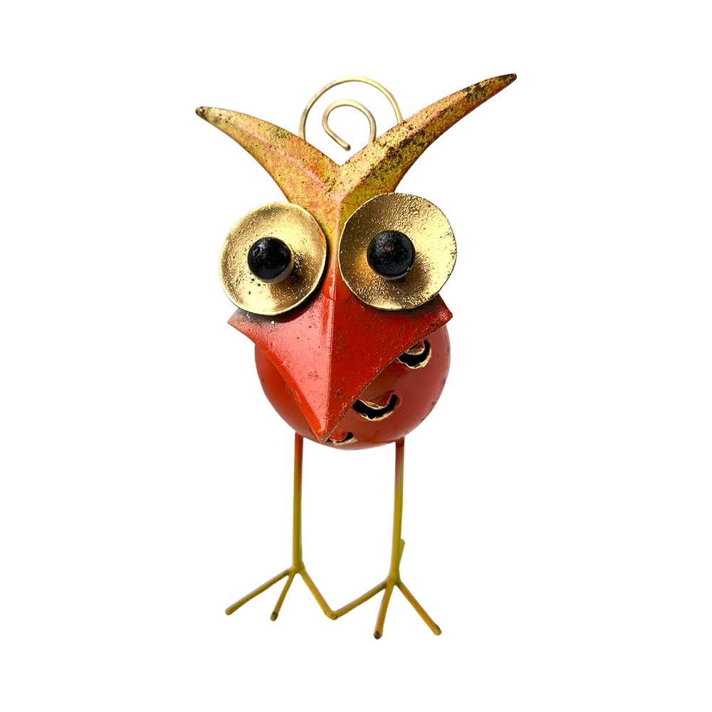 VIE - Venta al por mayor Figura decorativa - Extravagante animal de cola rizada de metal, aproximadamente 8 x 7 x 4 cm17