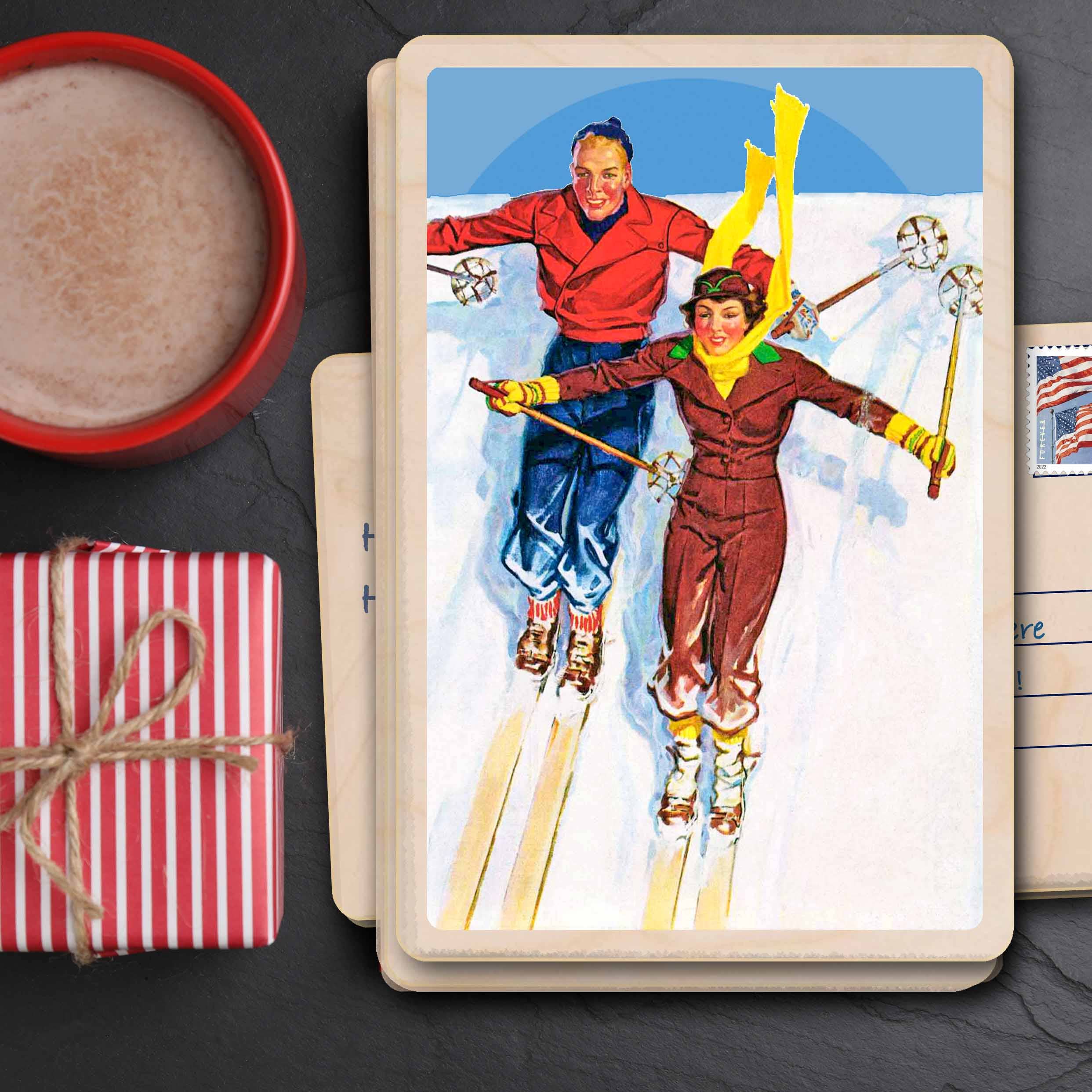 THE WOODEN POSTCARD COMPANY – Großhandel Grußkarten für den Alltag – Abstieg - Umweltfreundliche Karten & Magnete1