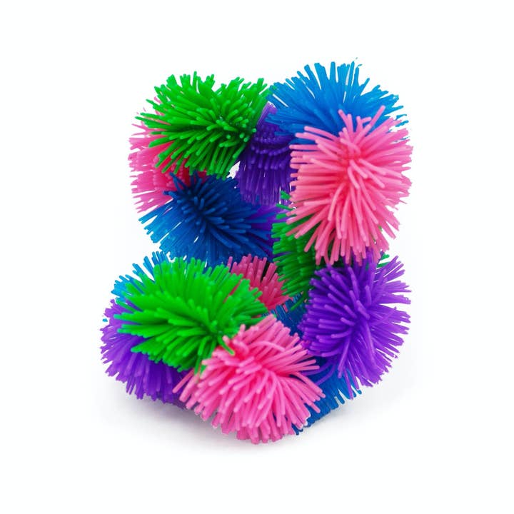 Curious Minds Toys – wholesale Fidget toy – Kids – 1 Tangle HAIRY Soft Fidget Toy - Bendable Connected Curved F