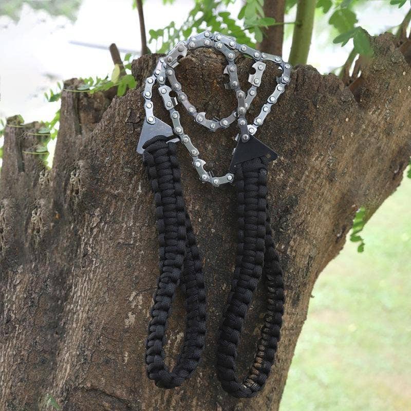 VIGOR - Wholesale Handy Tool - Pocket Survival Hand Chainsaw with Paracord Handle8