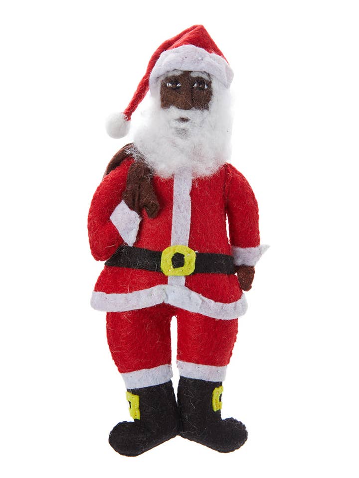 Santa Clause Ornament - Dark Tone for wholesale by Silk Road Bazaar