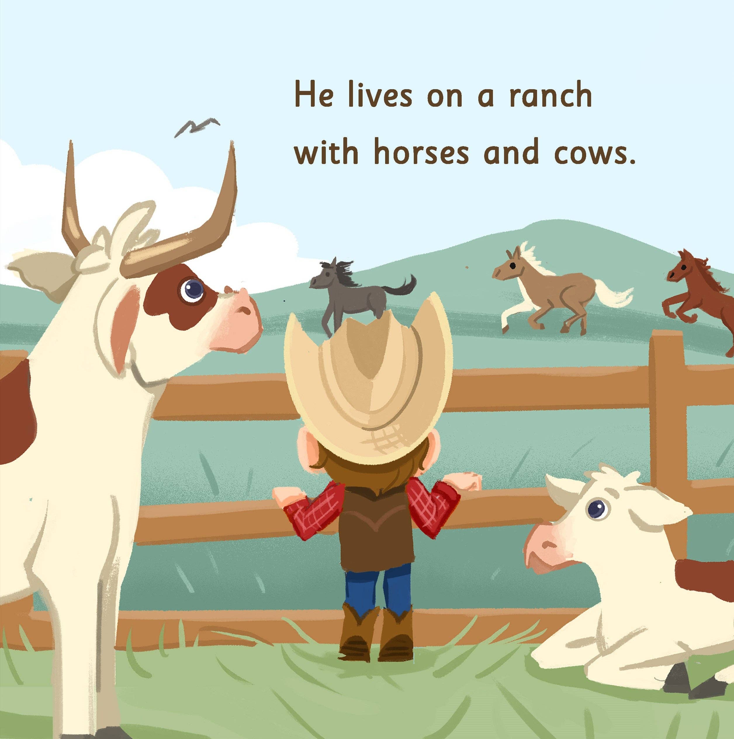 Buckaroo Beau Books - Wholesale Preschool Book (3-5) - Hardcover: Buckaroo Beau Lives on a Ranch3