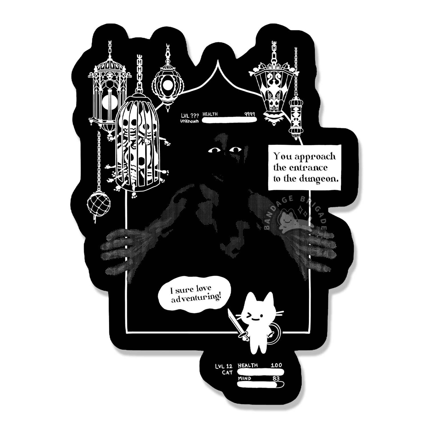 Bandage Brigade - Vente Autocollant - Autocollant Aventure à l'horizon !0