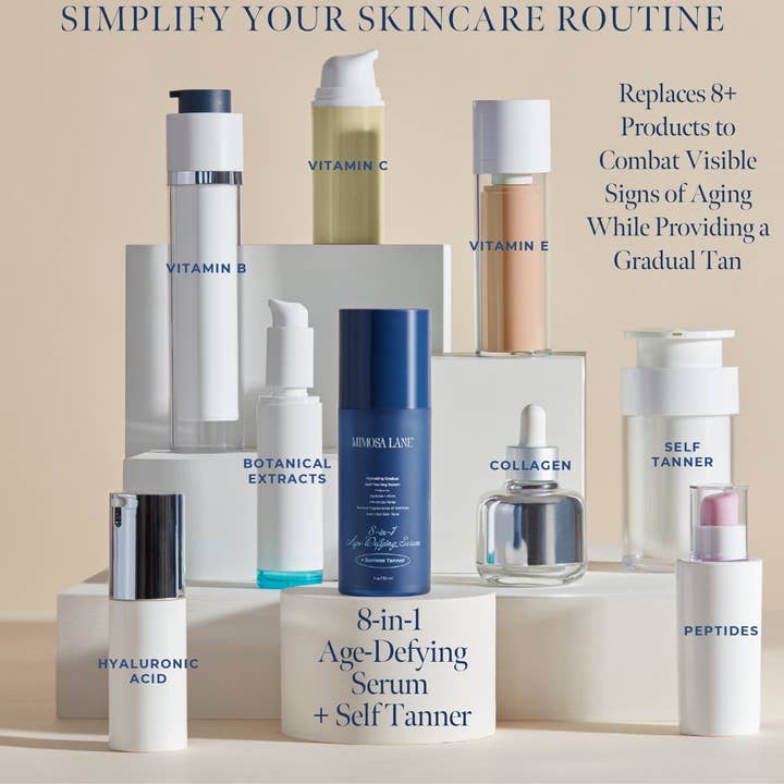 Mimosa Lane - Wholesale Self-Tanner - 8-in-1 Age Defying Serum + Sunless Tanner3