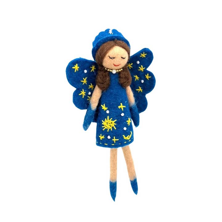 Women of the Cloud Forest – wholesale Ornament – Meadow Fairy Felt Ornament