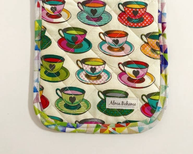 Alma Boheme Handmade - Venta al por mayor Manoplas para horno/ollas - Manopla de horno de corcho y algodón8