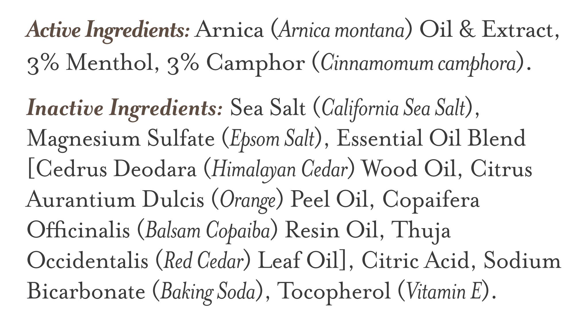 Soap Cauldron - Wholesale Bath Salts - Bath Salt Soak Therapeutic Foaming Coastal Cedar2