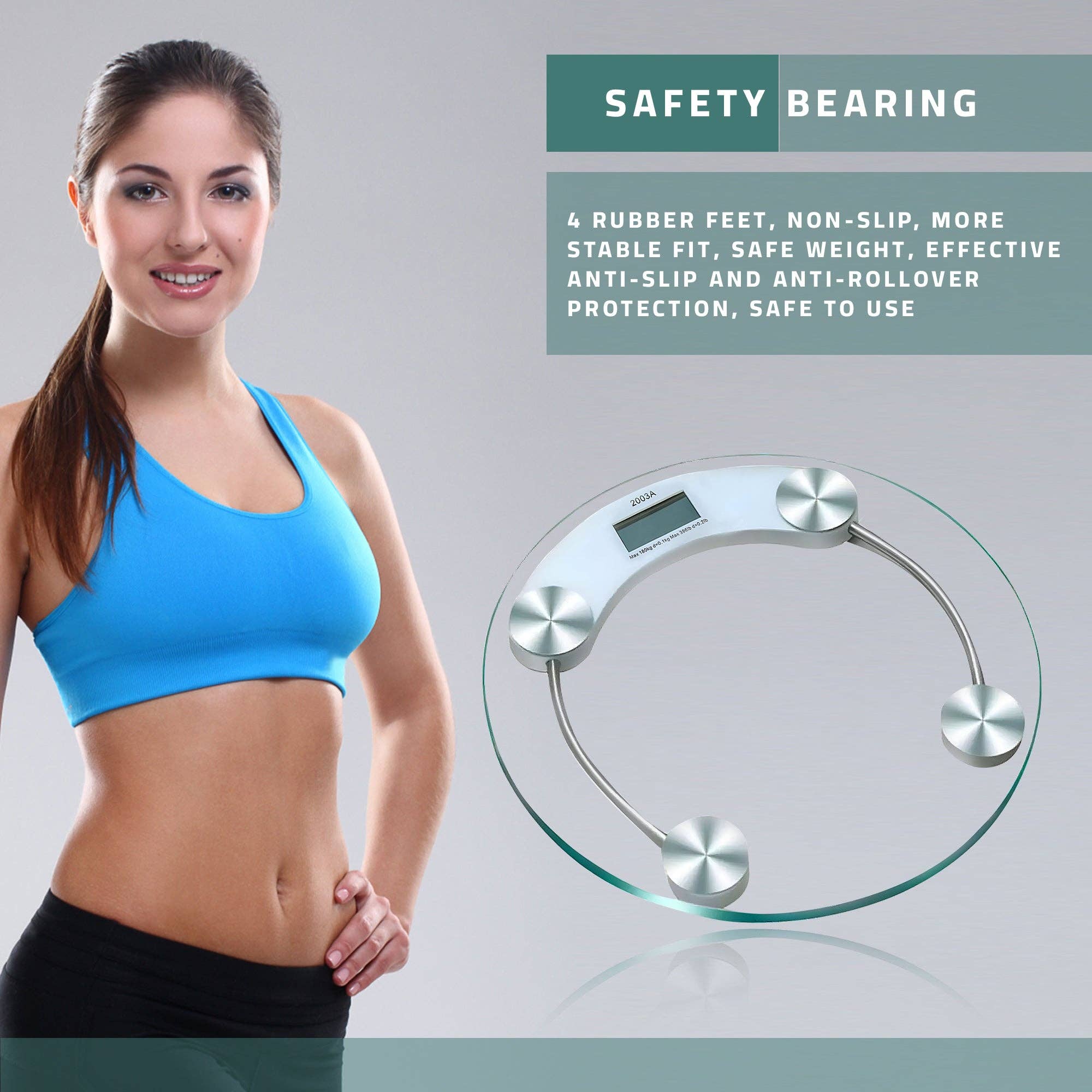 Ledsone – wholesale Scale – Digital Measurement Technology Display Scale Body Weight ~53881