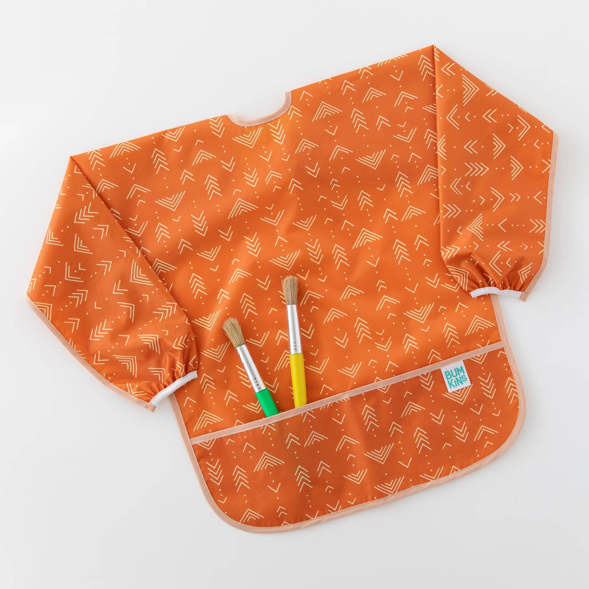 Bumkins - Wholesale Art Smock - Kids & Baby - Long-Sleeved Art Smock: Grounded5