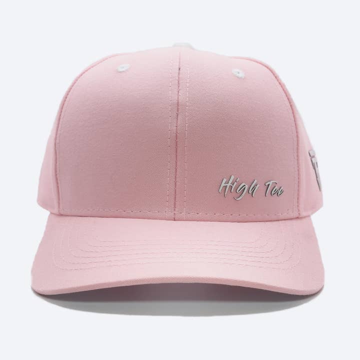 Roze pet met ronde rand voor wholesale door High Tee Golf