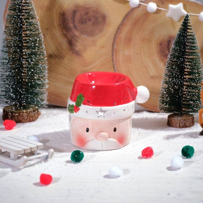 Langs - Wholesale Wax Warmer - Children's Winter Wonderland Santa Head Ceramic Burner0