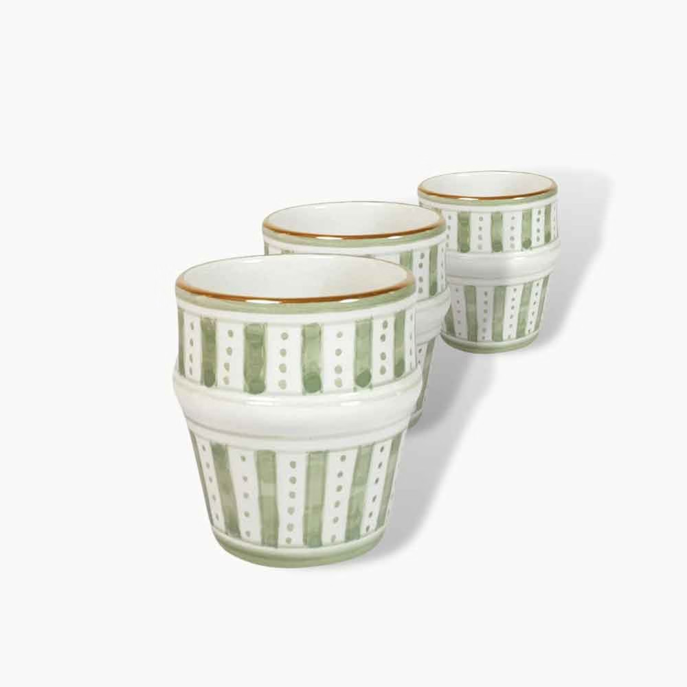 High crafty – wholesale Coffee/tea cup – Hand-Decorated Moroccan Ceramic Tea Cups with Pure Gold Orna1