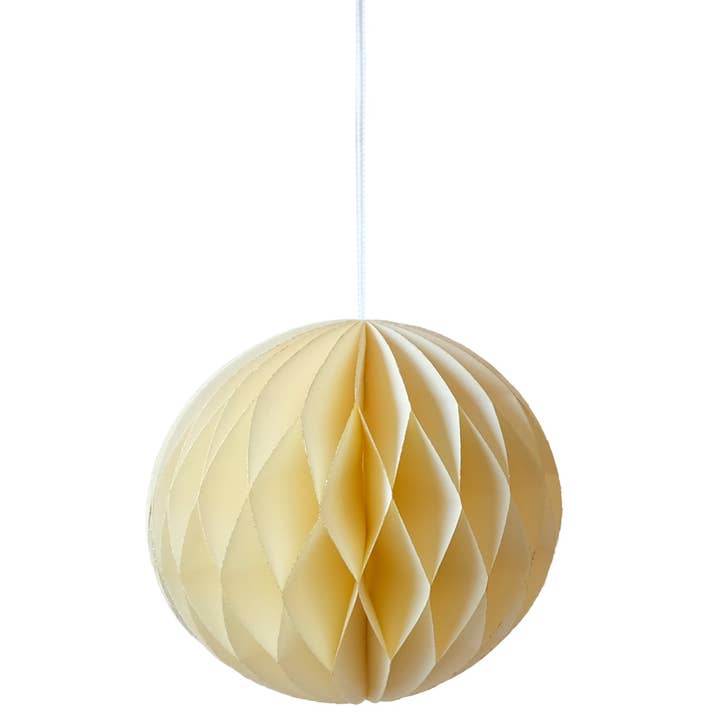 Paper Christmas ornament ball honeycomb decoration for wholesale by coopz