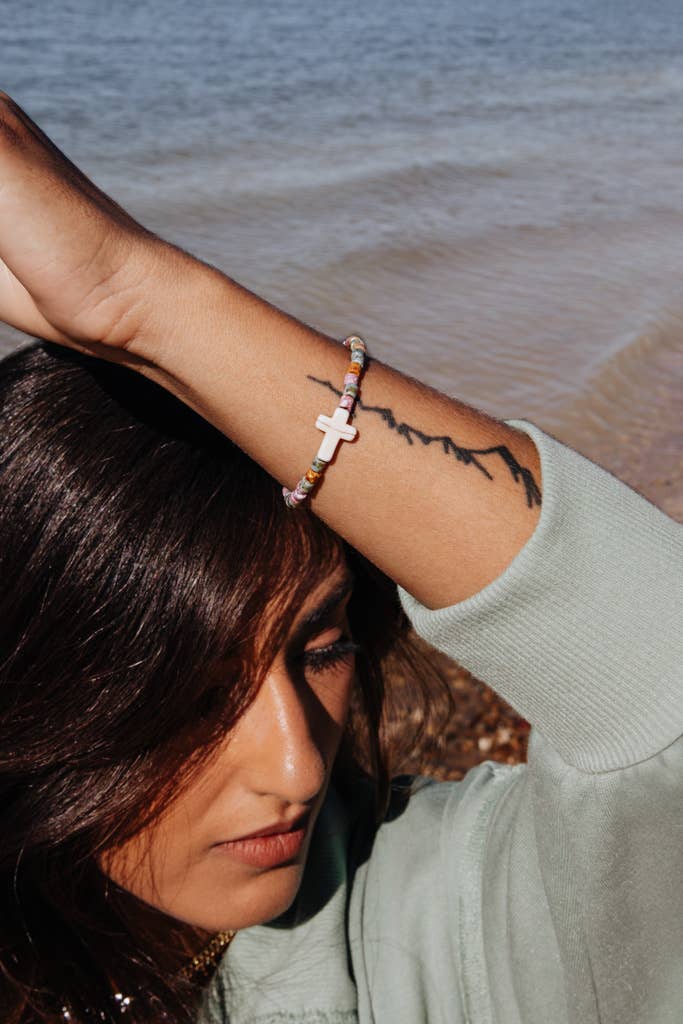 Crowned Free - Wholesale Beaded Bracelet - Humility Bracelet - Made by Survivors  4