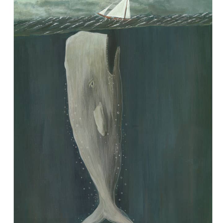 Impressão de Grande Baleia por atacado de Whimsy Market