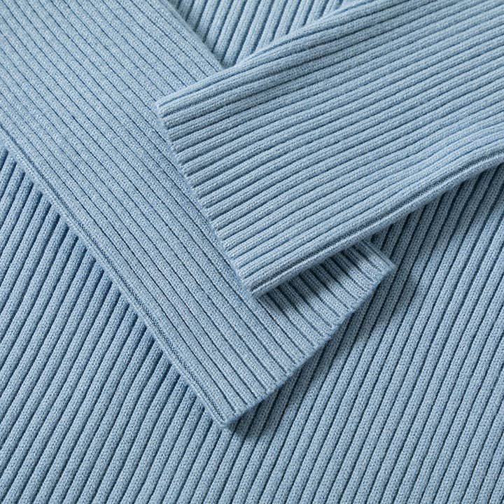 Marayn - Wholesale Dress - Women's - Elegant Knit Midi Dress FallWinter Chic10