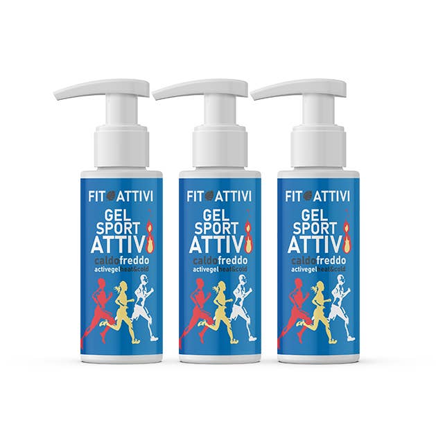 Hot and Cold Effect Sport Gel 3x100ml for wholesale by I Rimedi Dei Monaci©