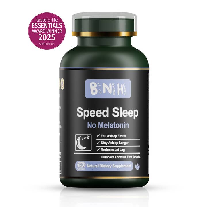 Speed Sleep, Natuurlijke Voedingssupplement, 180 Capsules voor wholesale door BioNatureHealth Inc