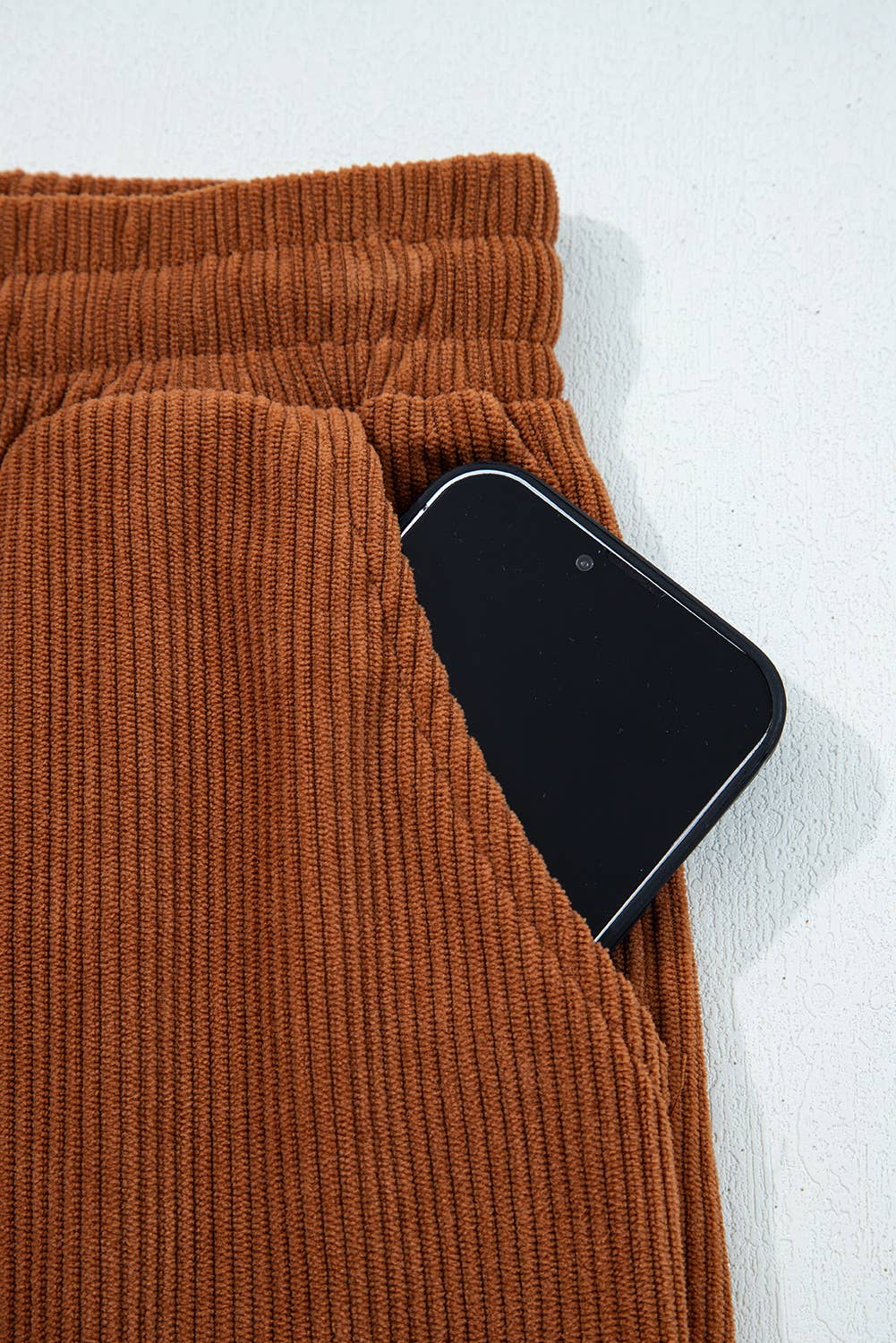 66DISCO - Wholesale Pants - Women's - 66 Drawstring Elastic Waist Casual Corduroy Pants (S-XL)10