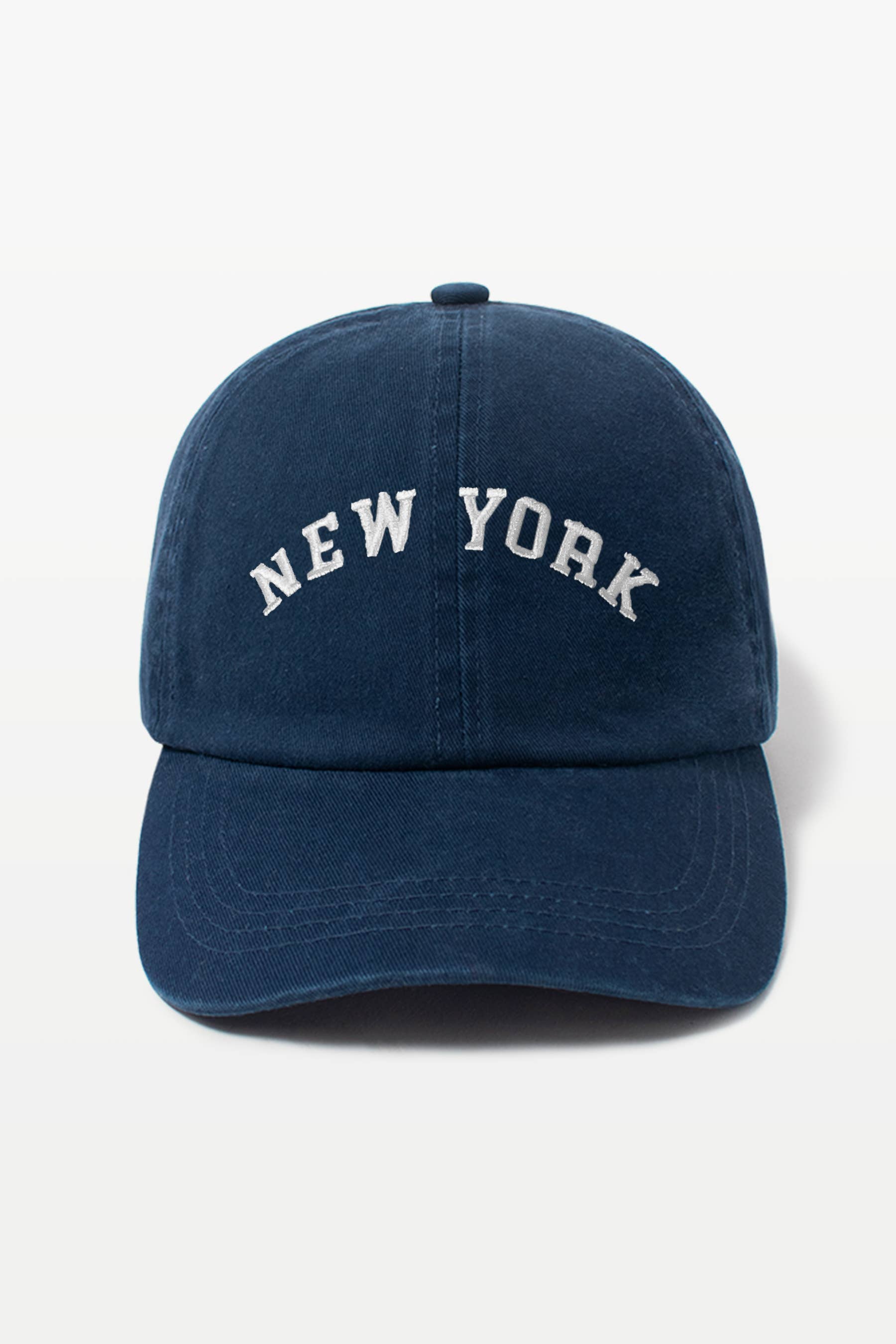 David And Young - Wholesale Baseball Cap - Women's - New York Solid Cotton Hat.5