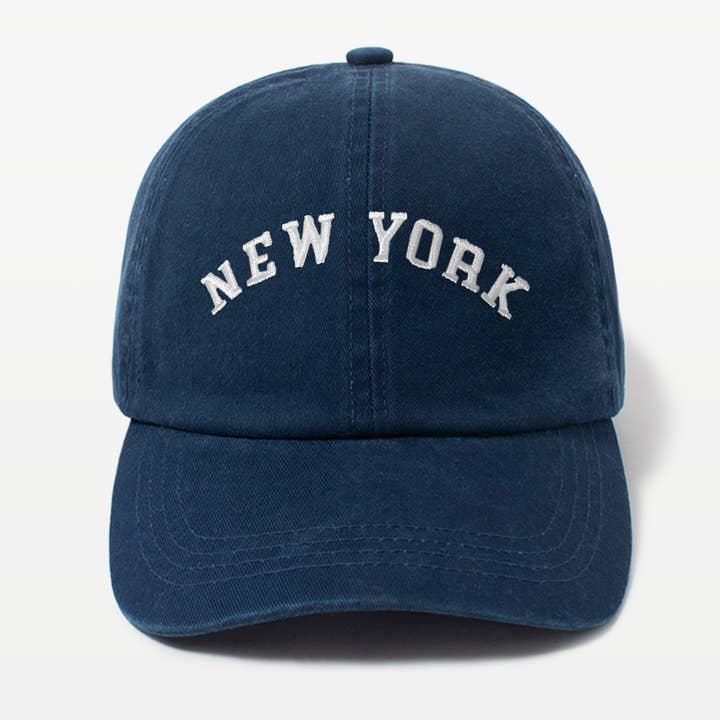 David And Young - Wholesale Baseball Cap - Women's - New York Solid Cotton Hat.5