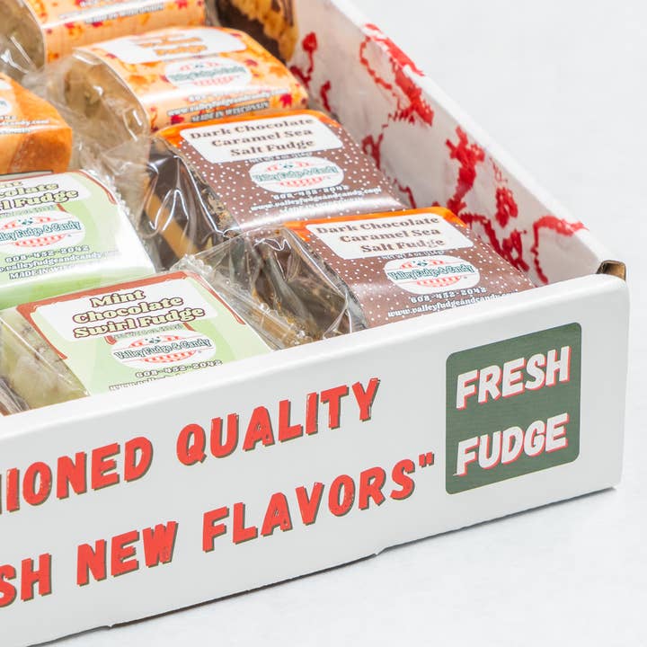 Valley Fudge & Candy - Vente Fudges - Présentoir comptoir de fudge 40 pièces2