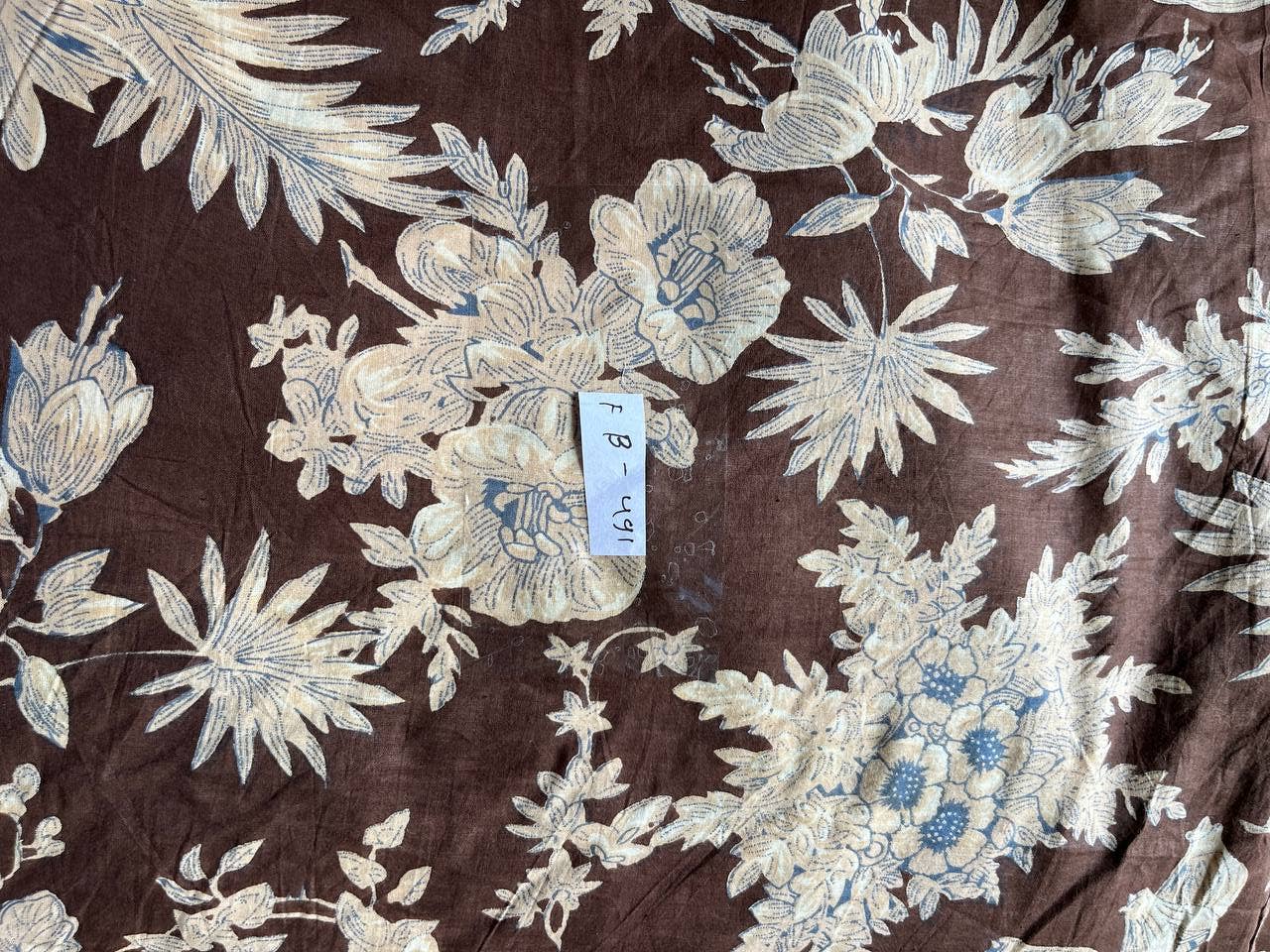 GYPSY STUDIO - Wholesale Fabric Paint - Organic Cotton Fabric Block Printed Dress Bag Pillows Fabric1