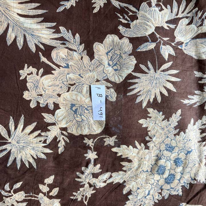 GYPSY STUDIO - Wholesale Fabric Paint - Organic Cotton Fabric Block Printed Dress Bag Pillows Fabric1