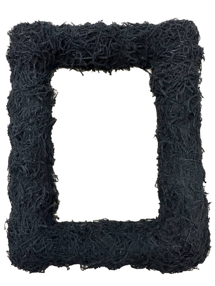 Rectangle Wreath H19xW15-Black-57218BK for wholesale by General Wholesale Inc