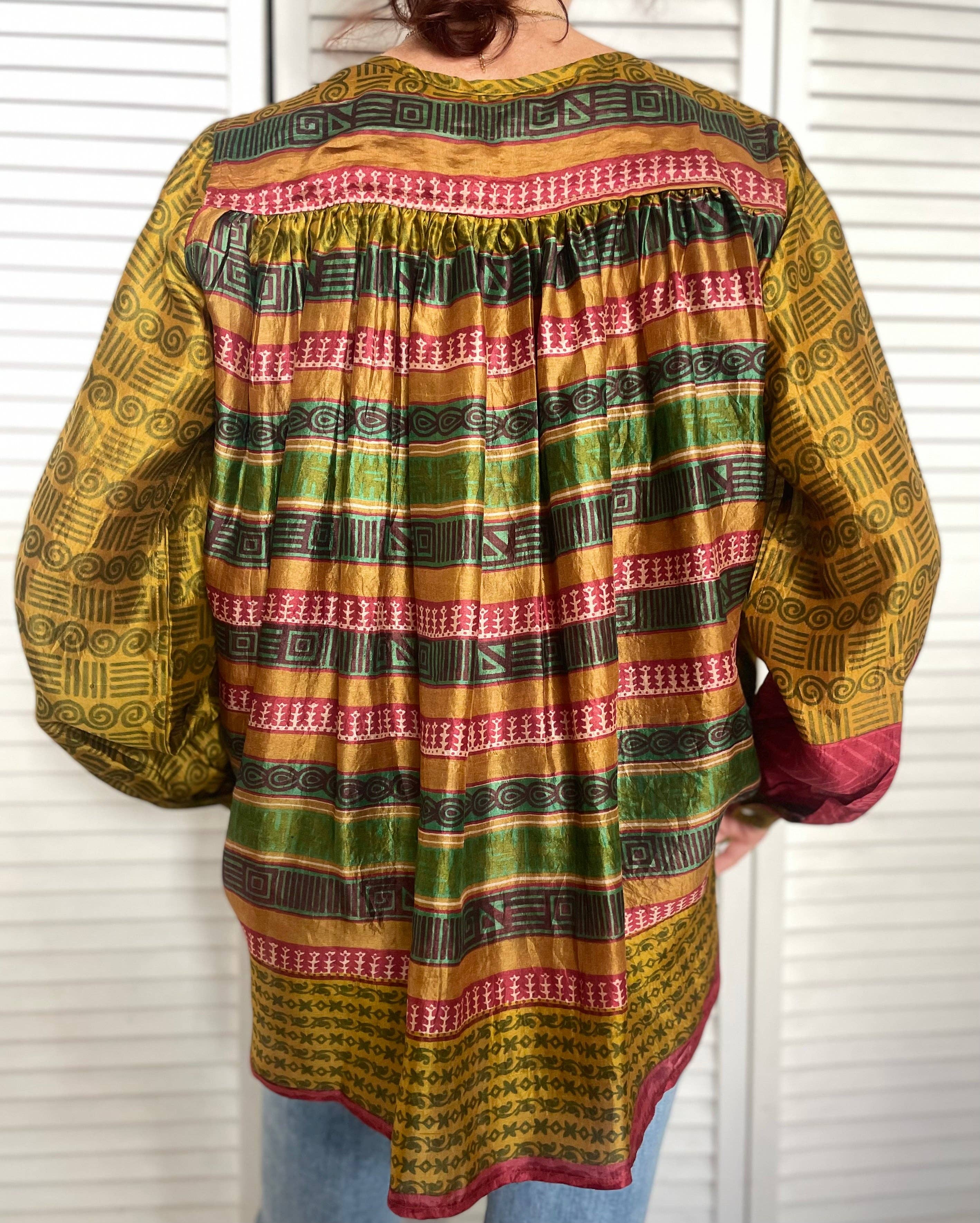 LETE INDIEN BY AC – wholesale Tröja med knappar – Dam – Neroli nummer 1 blus med långa ärmar1