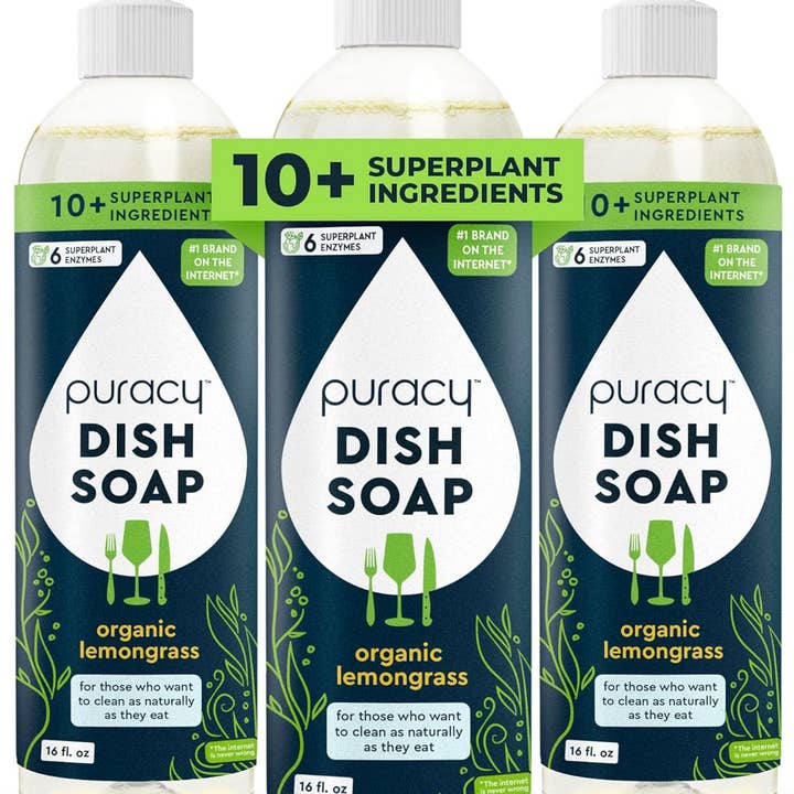 Dish Soap 16oz (Pack of 3) for wholesale by Puracy