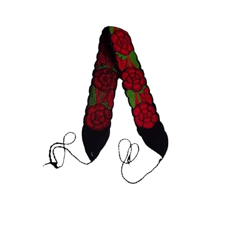 Puerta21 - Wholesale Belt - Women's - Mexican Floral Embroidered Belt from Mexico traditional tipi1