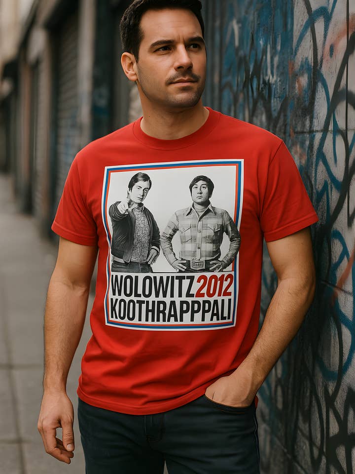 Official Store - Vendita all'ingrosso Maglietta serigrafata - Uomo - Big Bang Theory - Elezioni 2012 Maglietta Premium Morbida da Uomo4