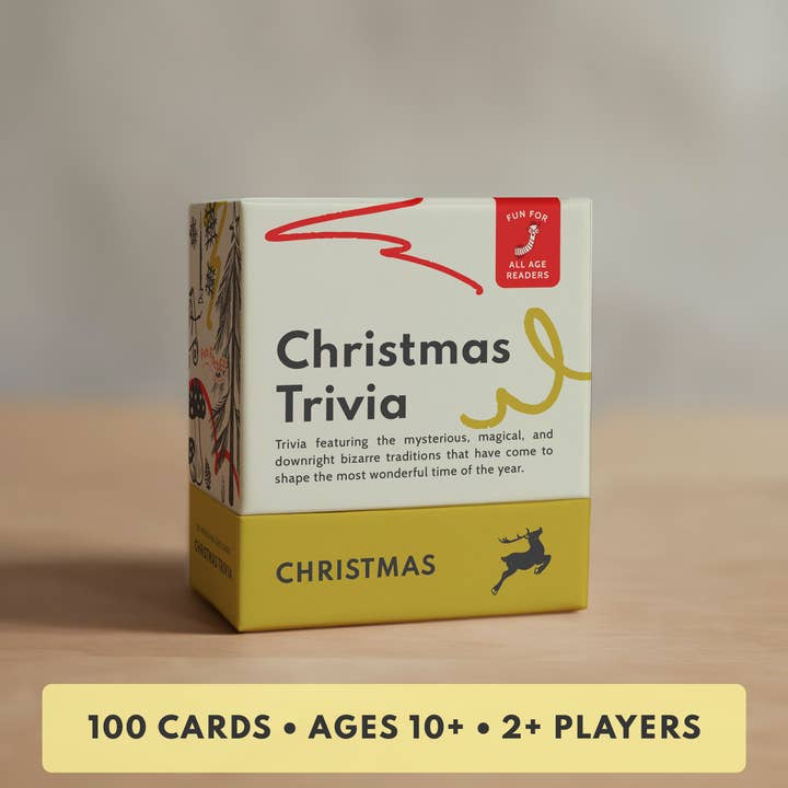 Fun Fact Co. - Wholesale Card Game - Christmas Trivia Game, Holiday Gift for Kids & Adults1