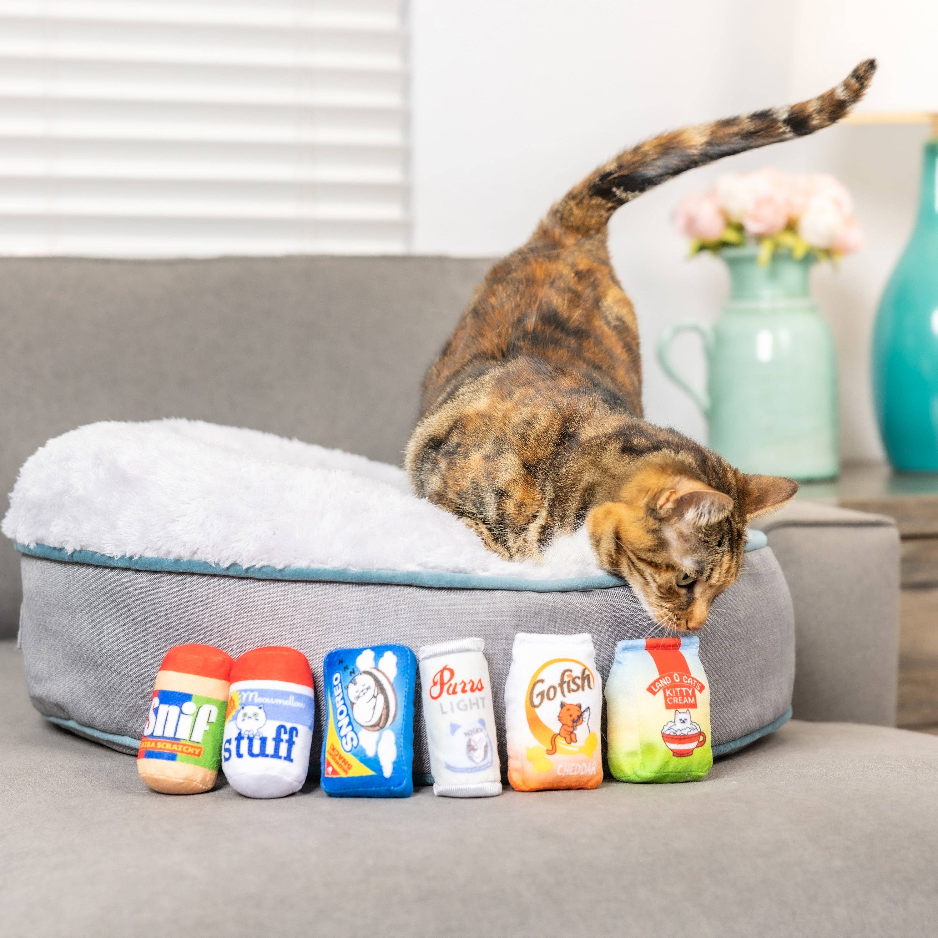 Huxley & Kent – wholesale Pet toy – Cat – Snoreo Cookies Cat Toy2