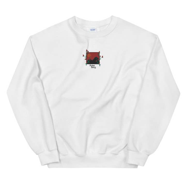 Rød bjerg sweatshirt for engroshandel hos Dstrict