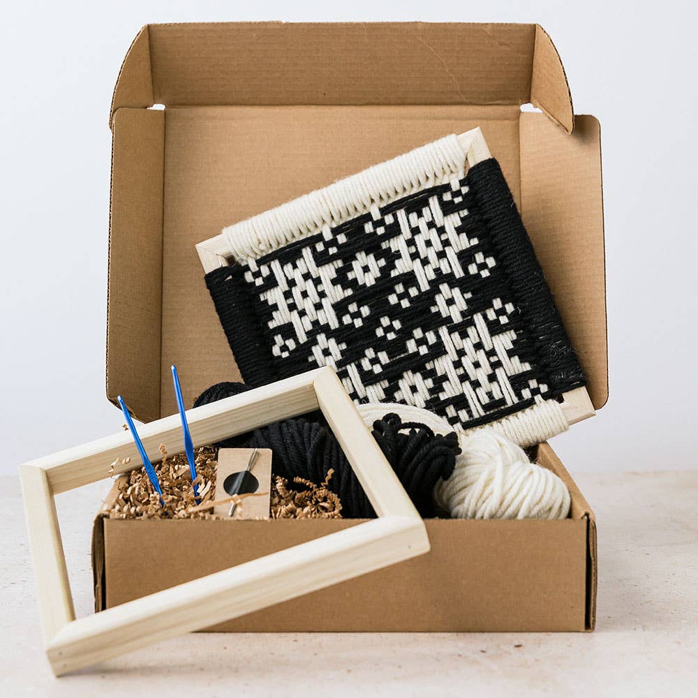 Crafter – Kit de artesanato DIY por atacado – Kit de Oficina de Tecelagem de Moldura0